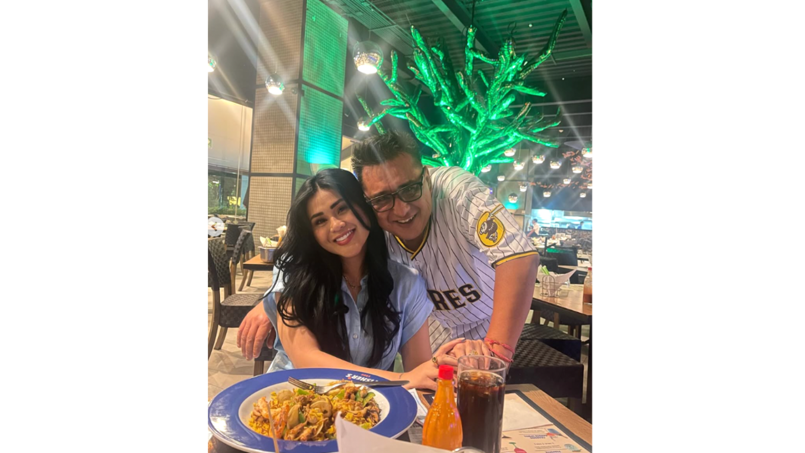 Gomita y su papá, Alfredo Ordaz