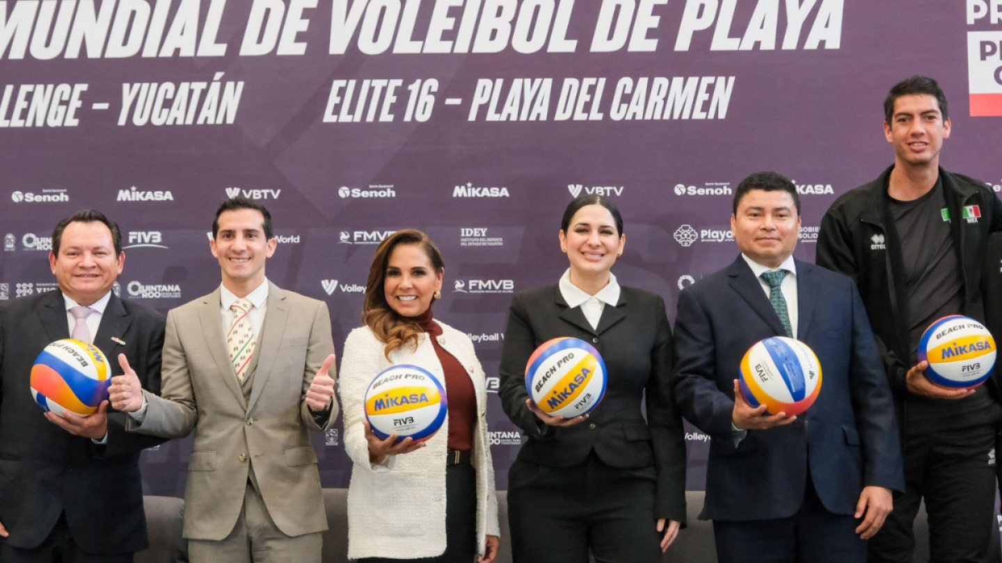 Tour mundial de voleibol de playa en Cancún
