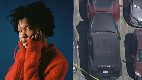 D4vd, auto abandonado con cadaver