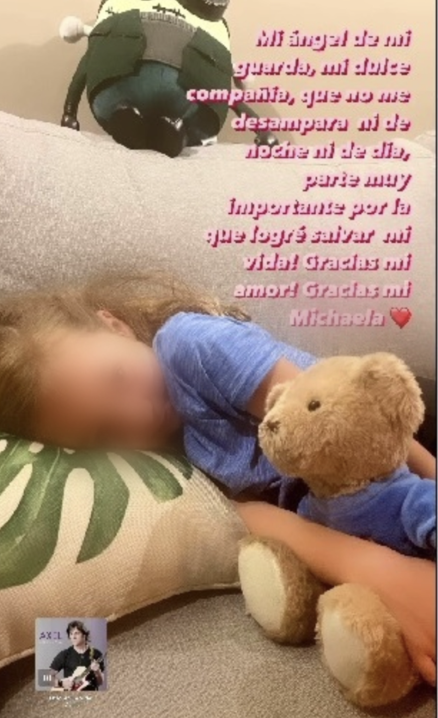 Daniel Bisogno dedica mensaje a su hija