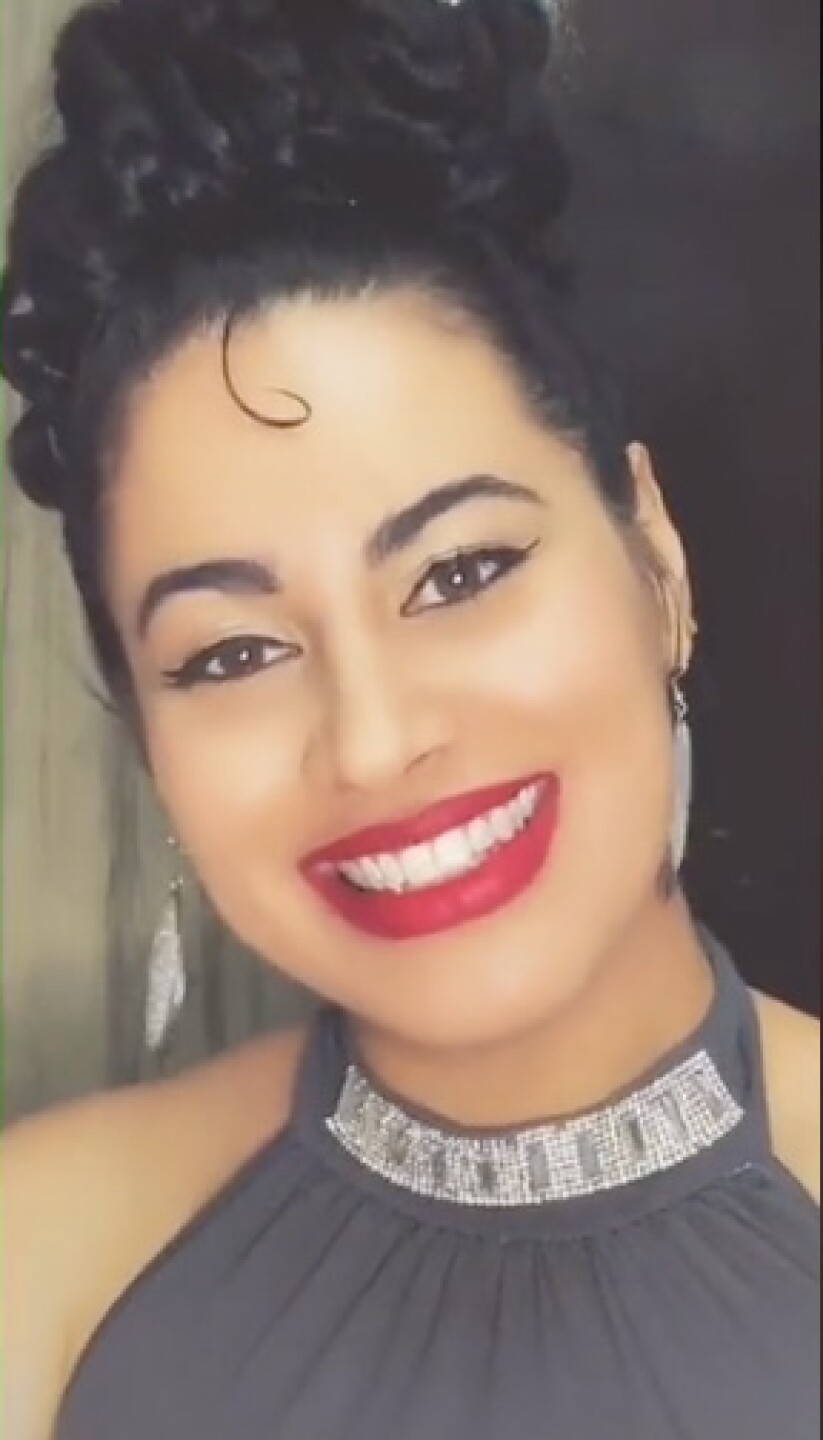 Anais Garmendia, doble Selena