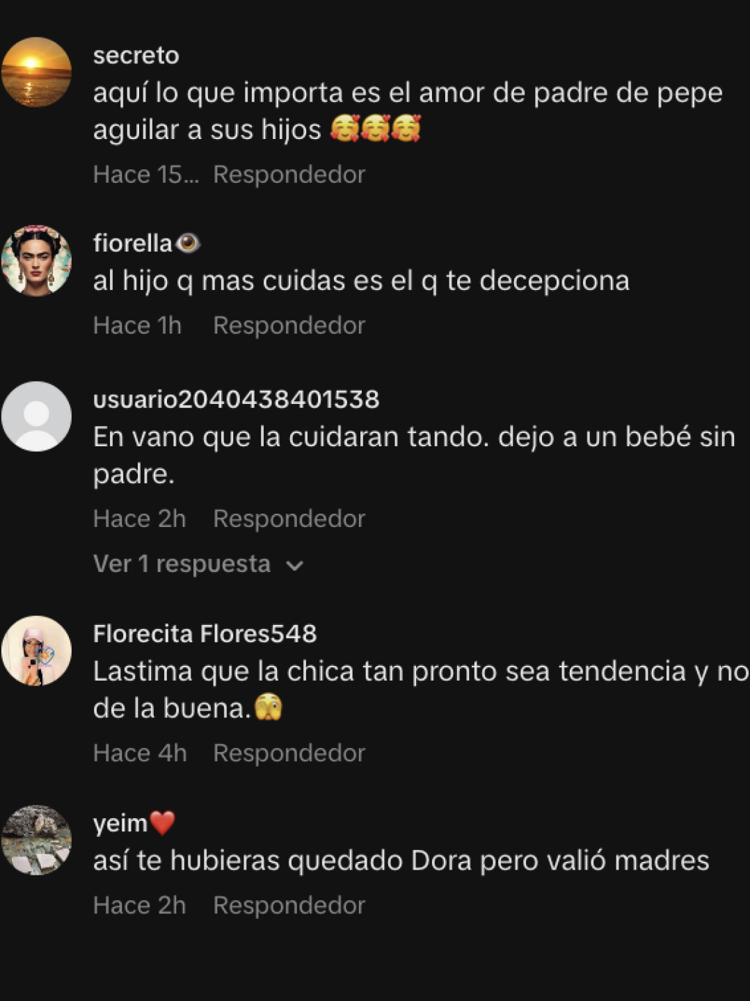 Ángela Aguilar comentarios negatuvos