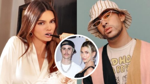 Kendall Jenner y Bad Bunny tienen una segunda cita con el matrimonio Bieber