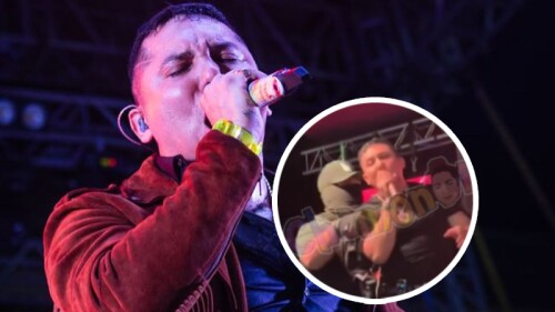 Edwin Luna es sacado del escenario