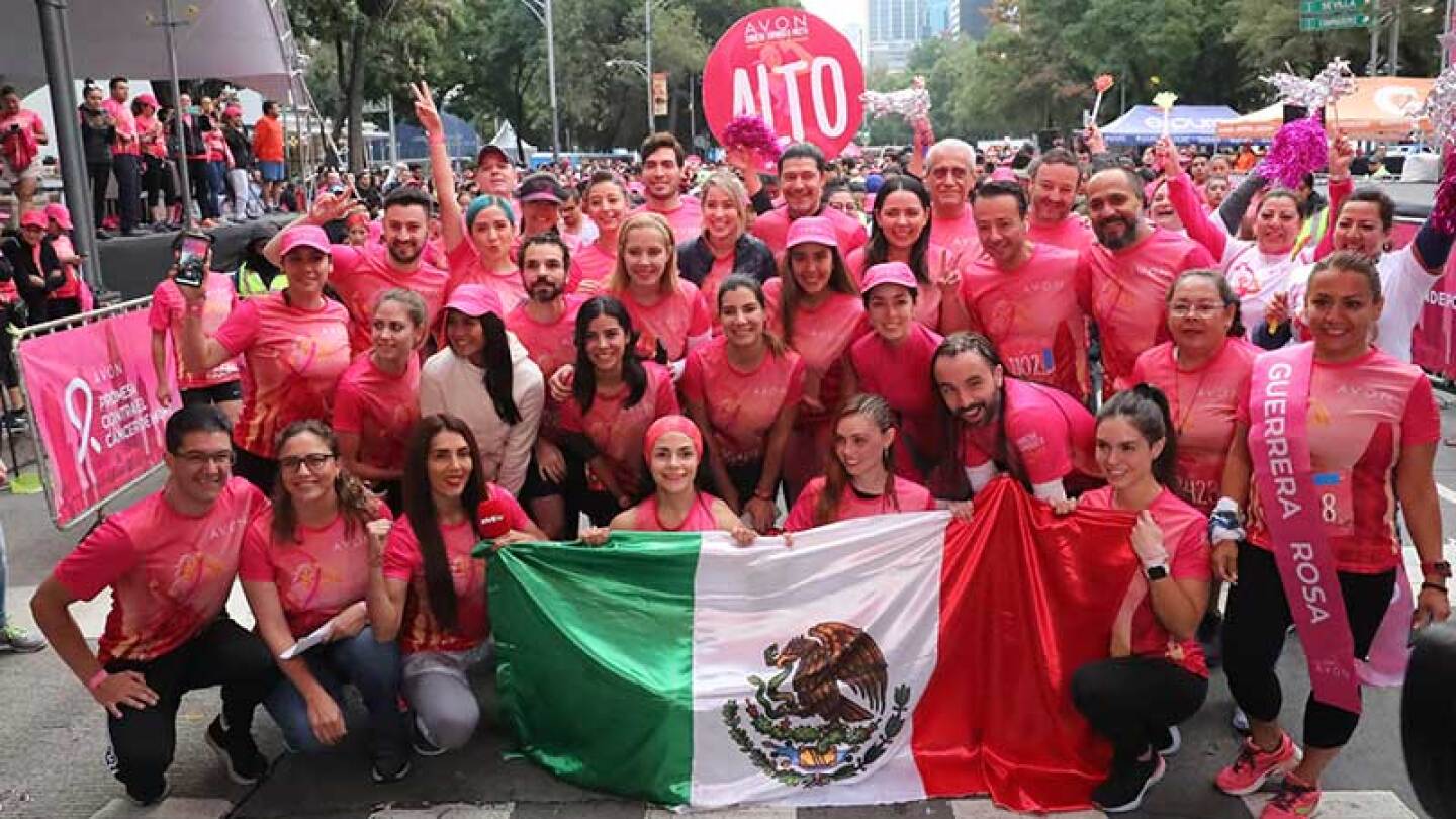 La carrera fue de cinco kilómetros.