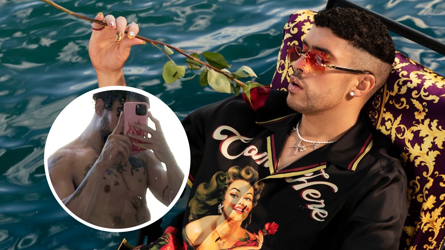 Bad Bunny enciende las redes sociales posando en “traje de Adán”