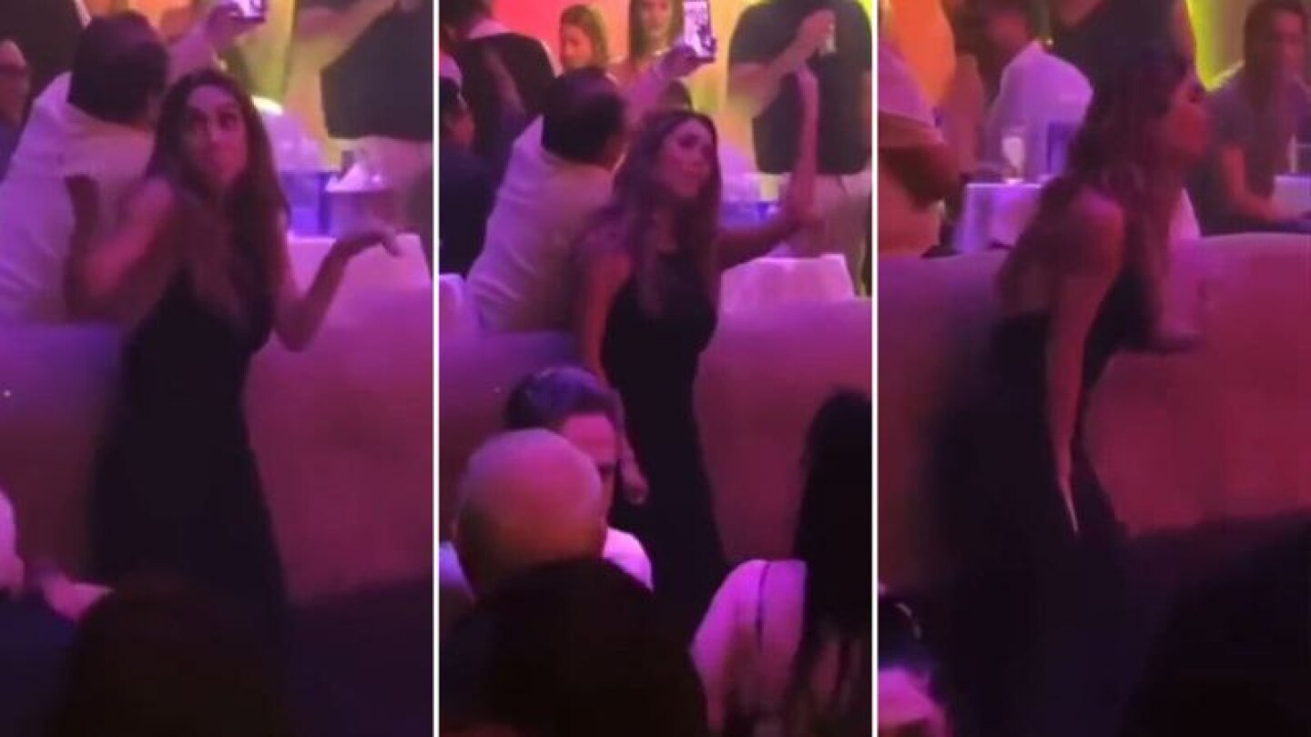 Captan a Anahí cantando a todo pulmón Sálvame de RBD en el famoso antro Baby' O de Acapulco