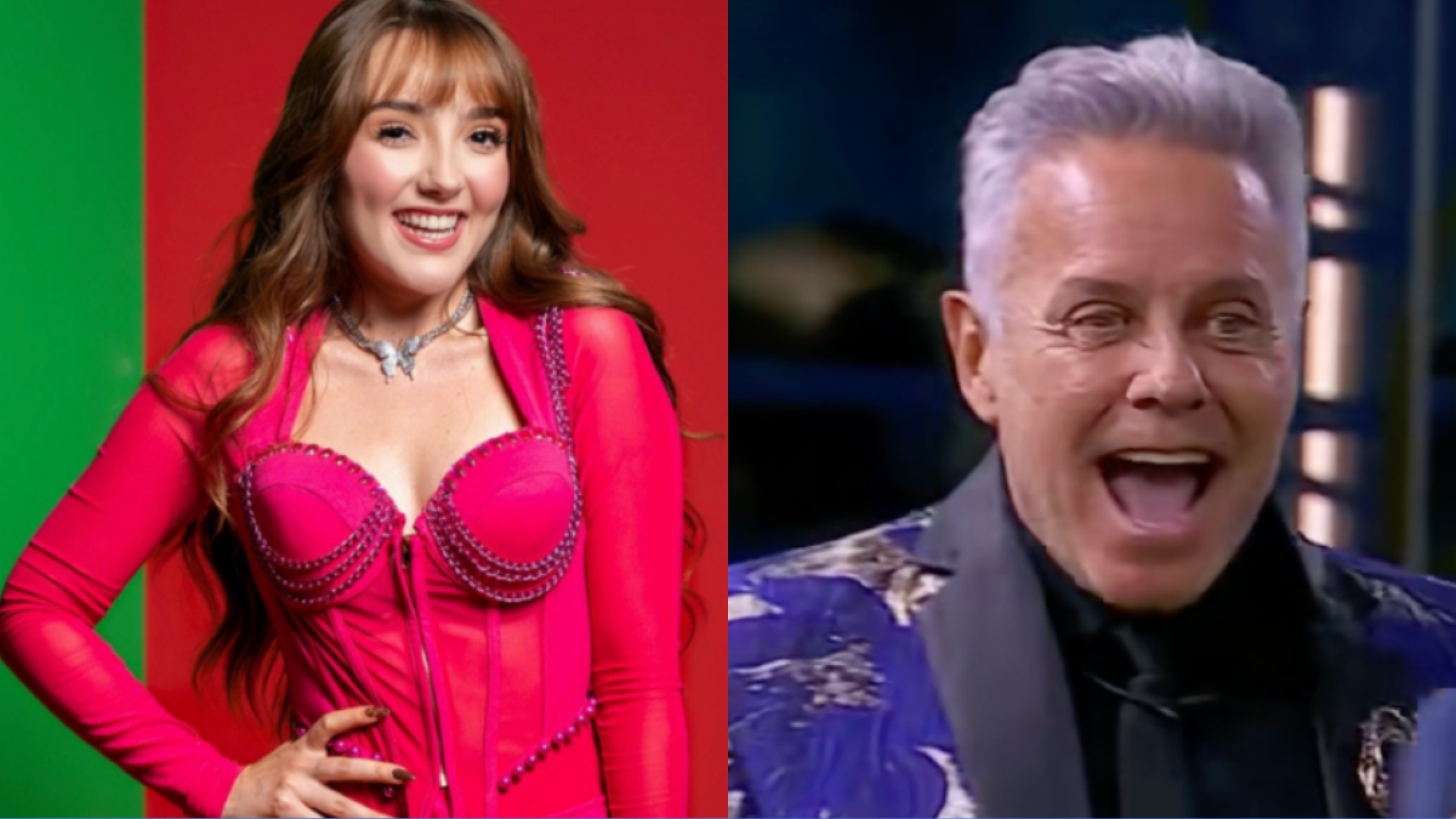 Elaine Haro y Alexis Ayala