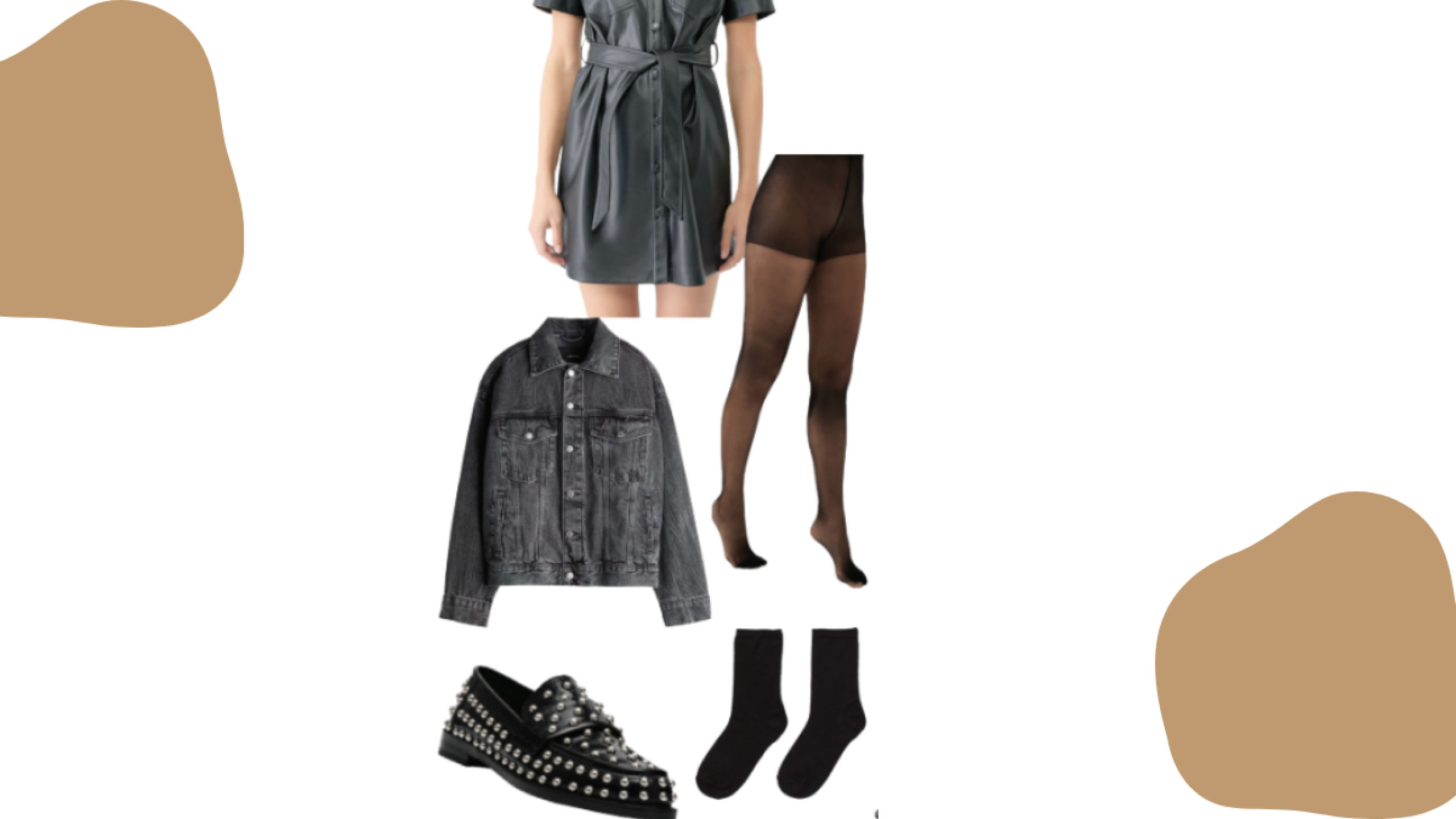 Moda de otoño en piel