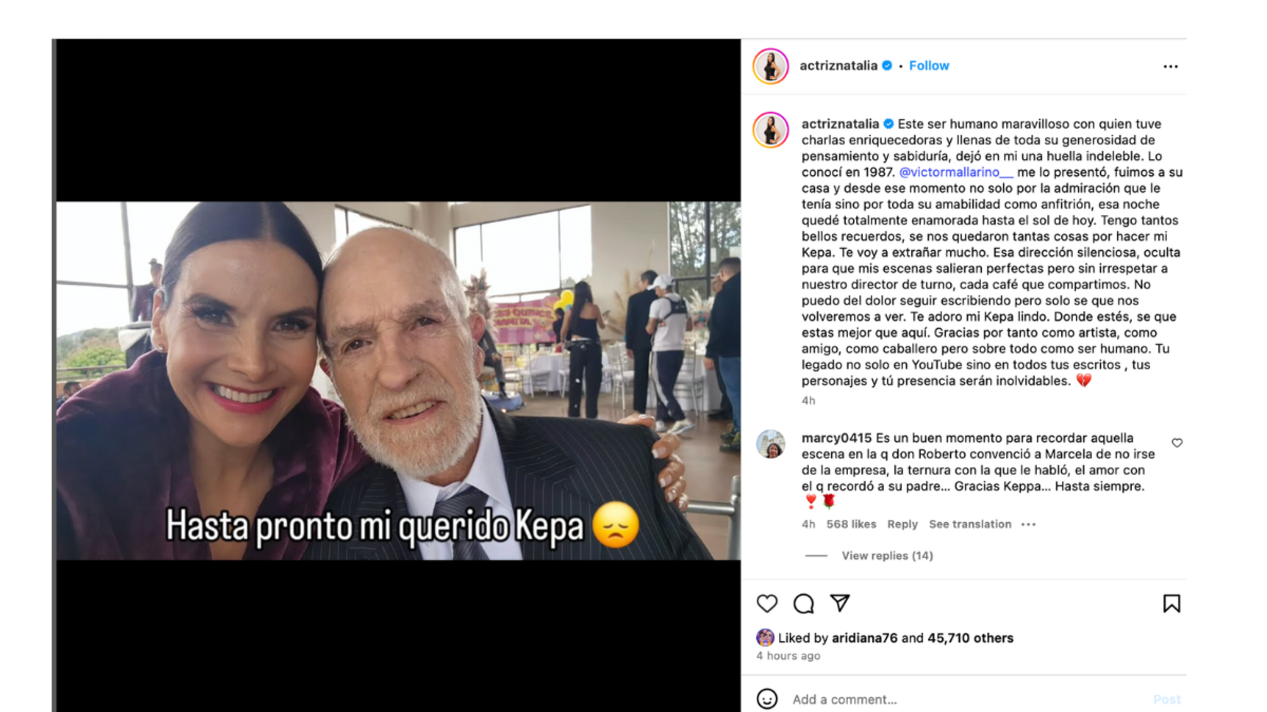 Despiden a Kepa Amuchastegui