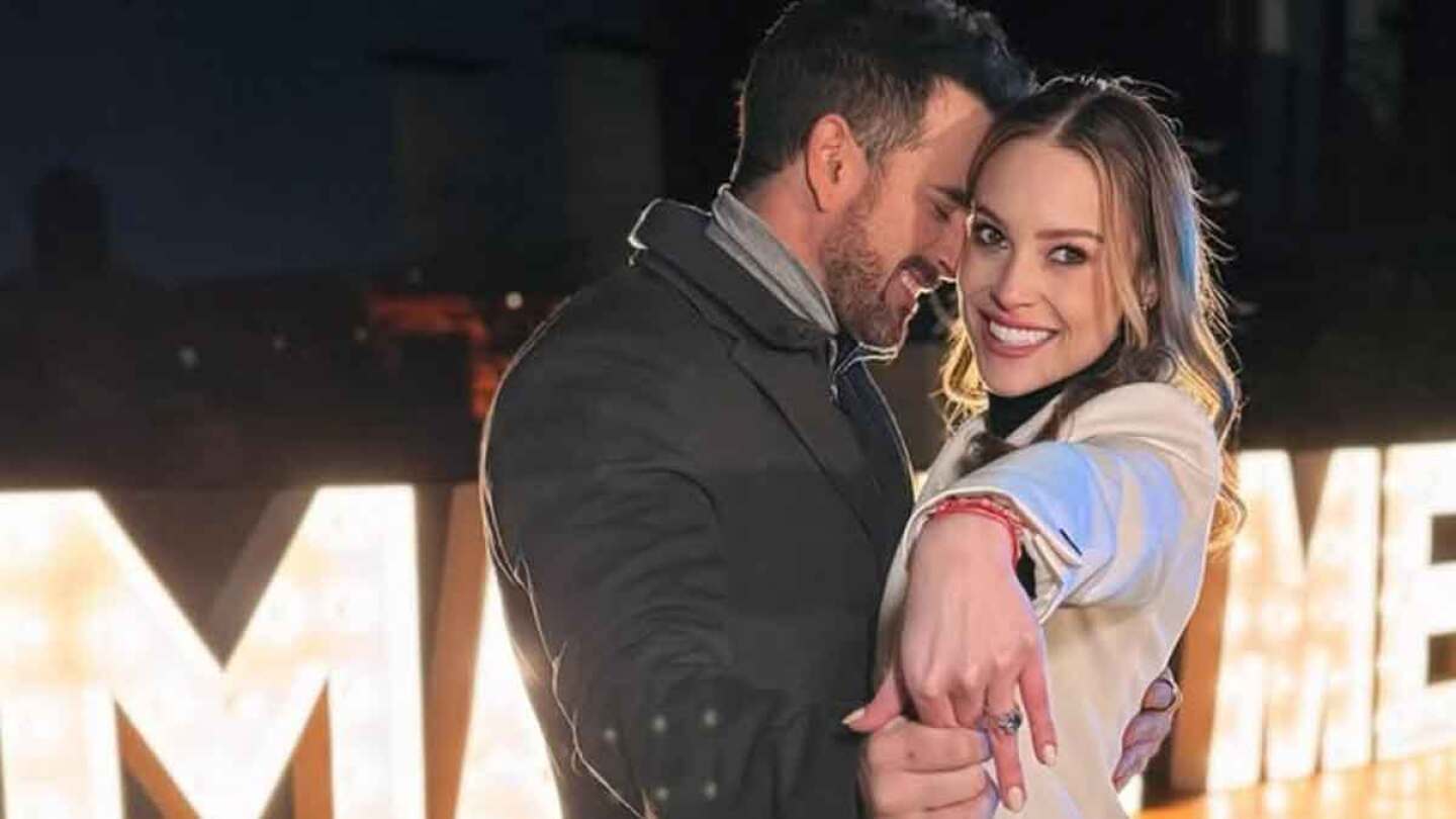 Mane de la Parra y Ligia Uriarte se comprometieron