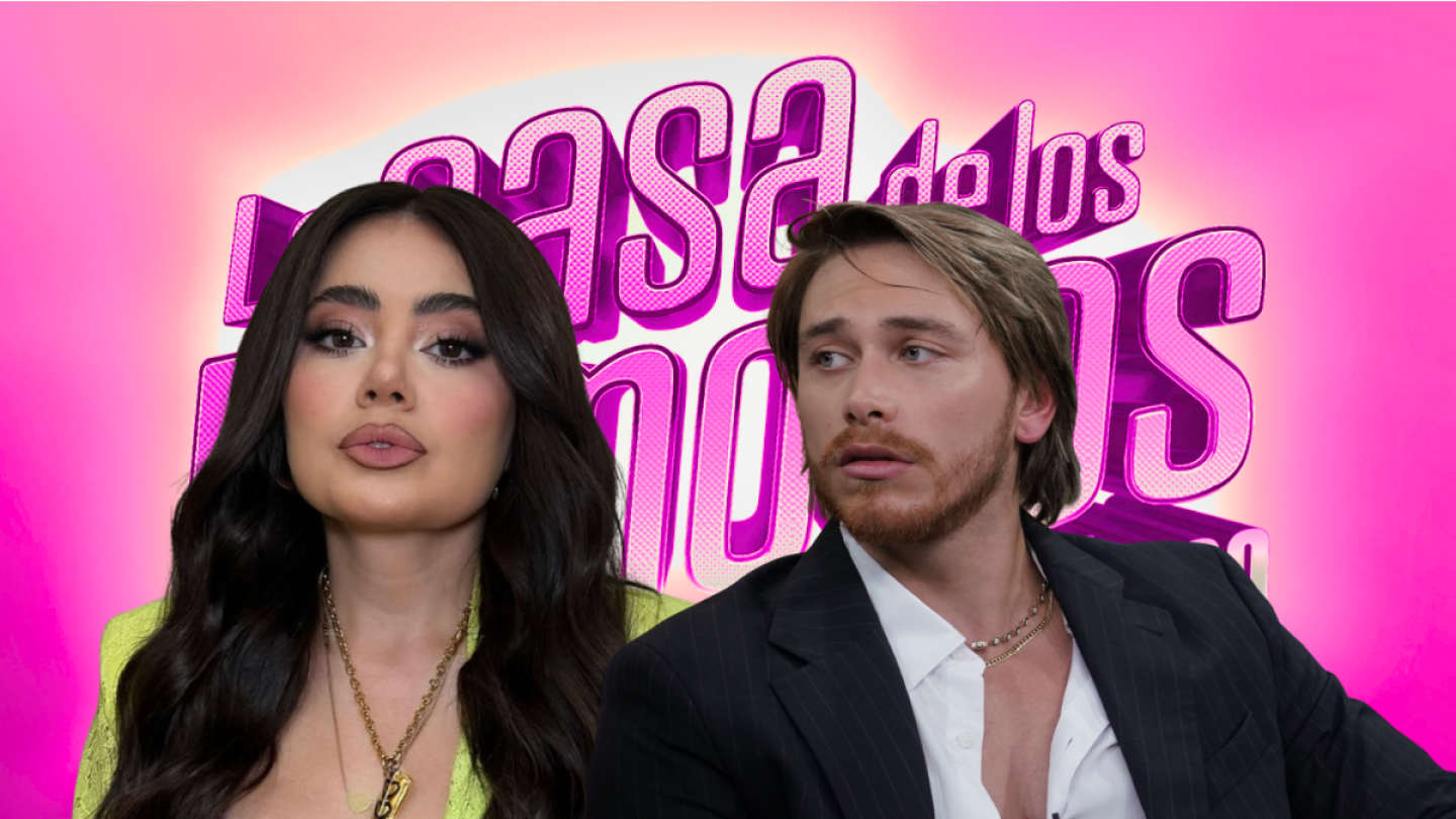 Mariana Botas y Aldo de Nigris dormidos