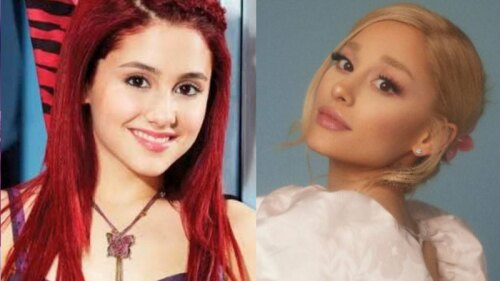 Ariana Grande antes y después