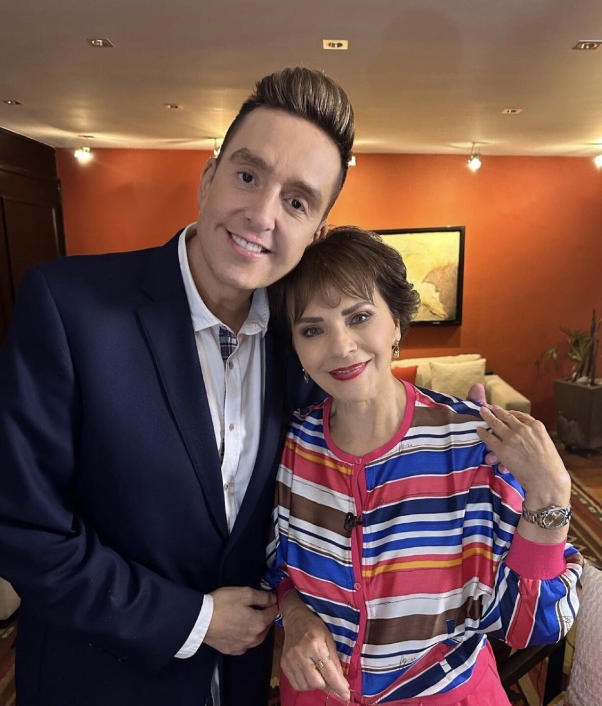 Daniel Bisogno y Pati Chapoy entrevista