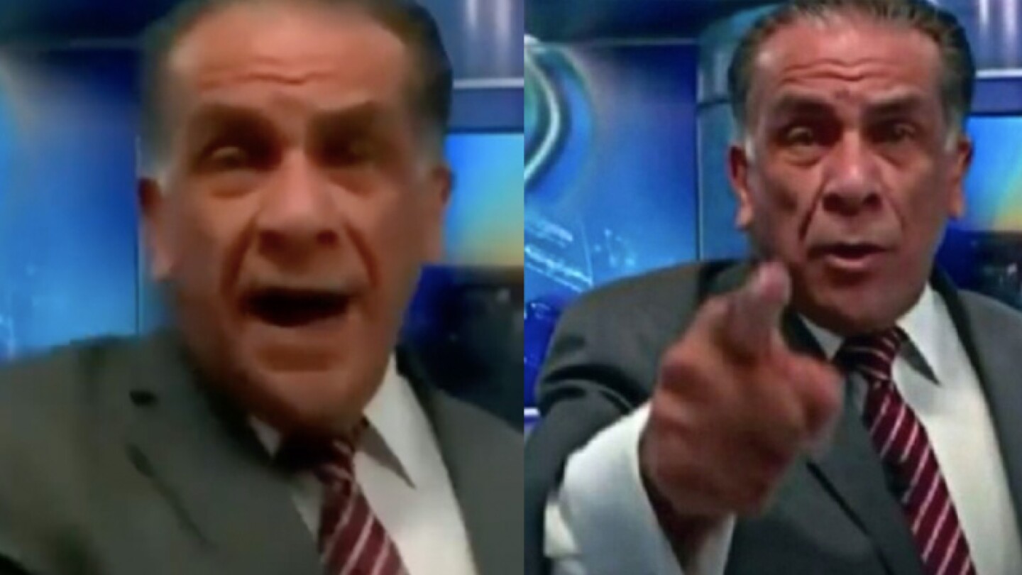 Presentador explota contra los antivacunas en plena transmisión en vivo.
