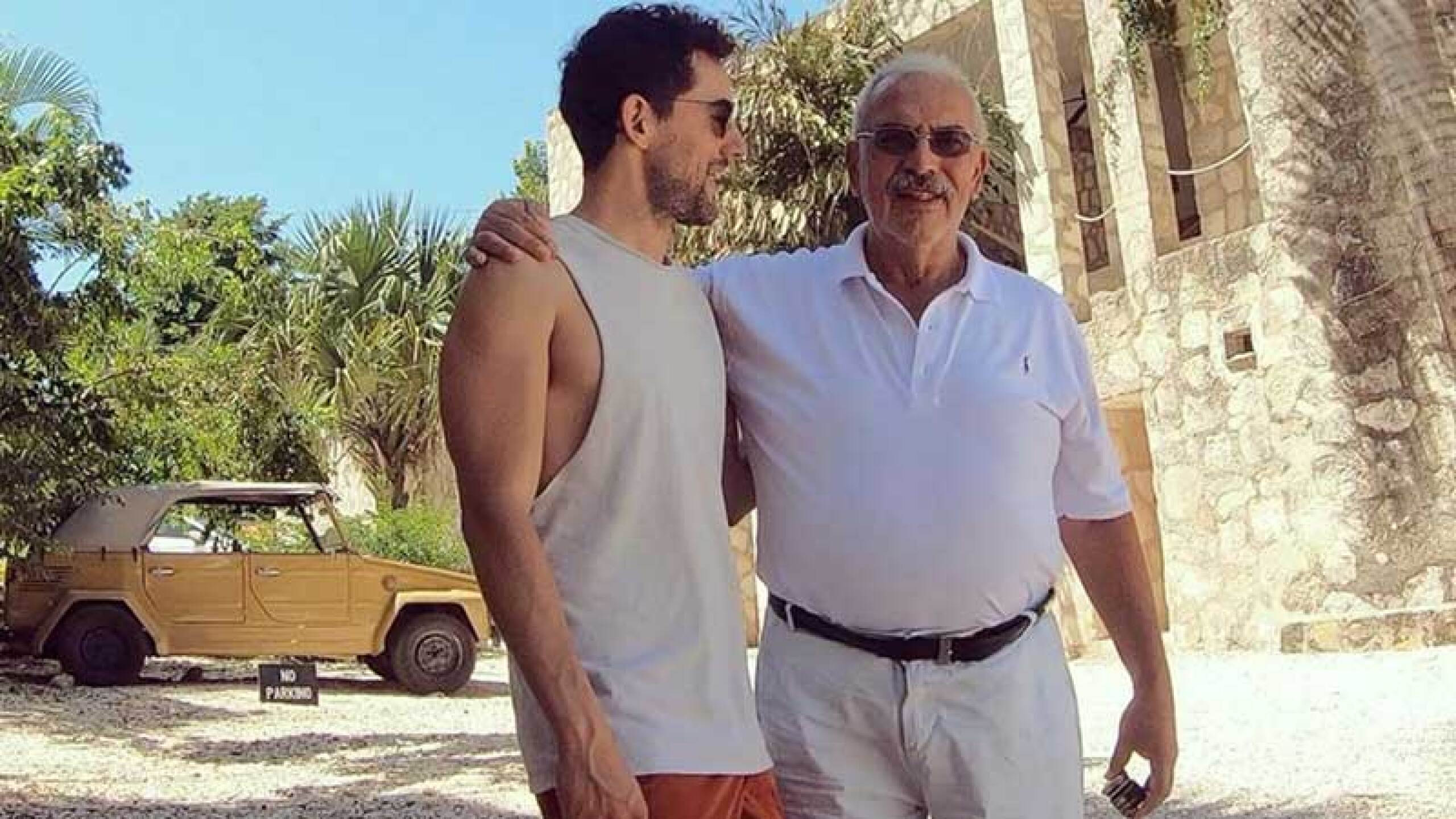 Luis Gerardo Méndez recordó a su papá