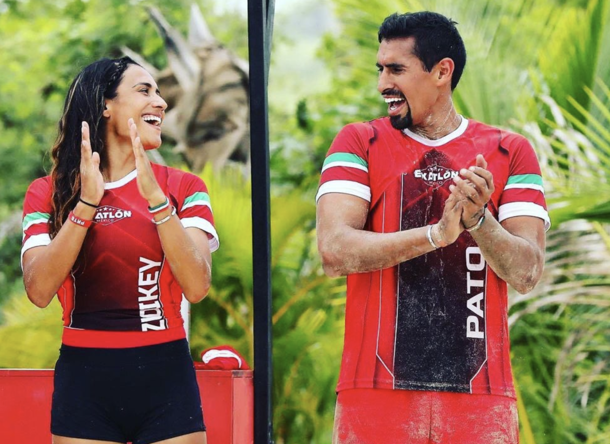 Pato Araujo y Zudikey en Exatlon