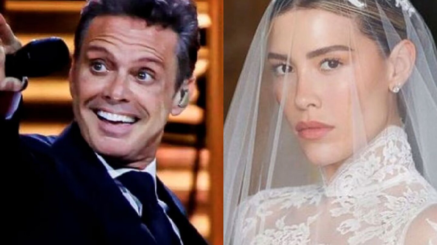 Luis Miguel en la boda de Michelle Salas