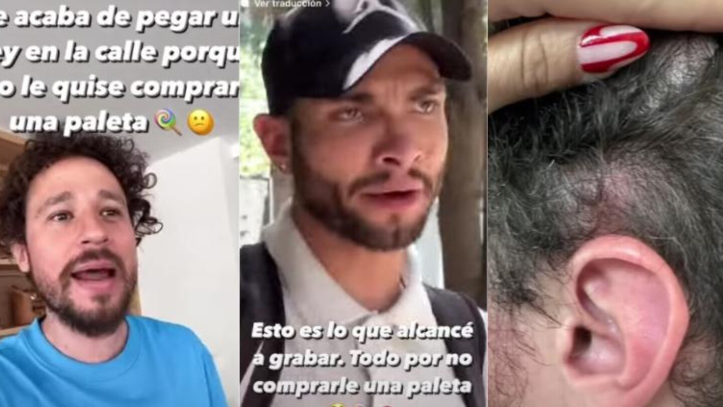 Luisito Comunica es agredido por vendedor ambulante por no querer comprarle una paleta