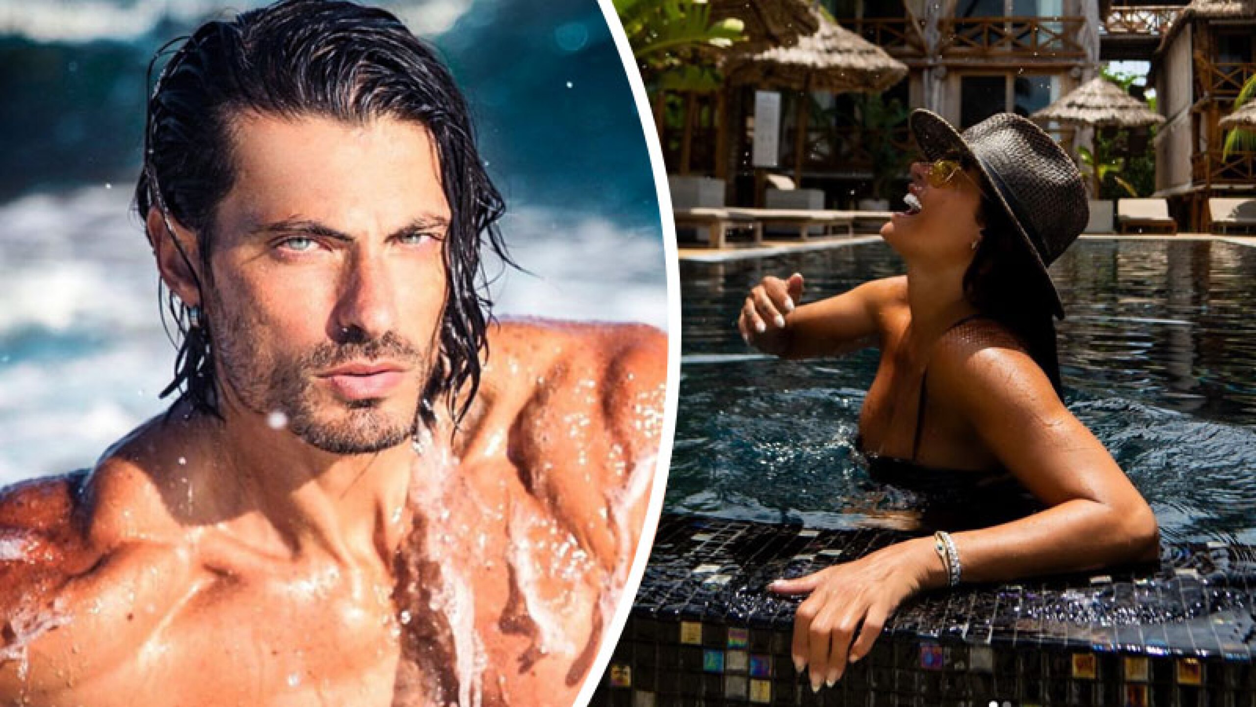 Galilea Montijo feliz en vacaciones con su novio