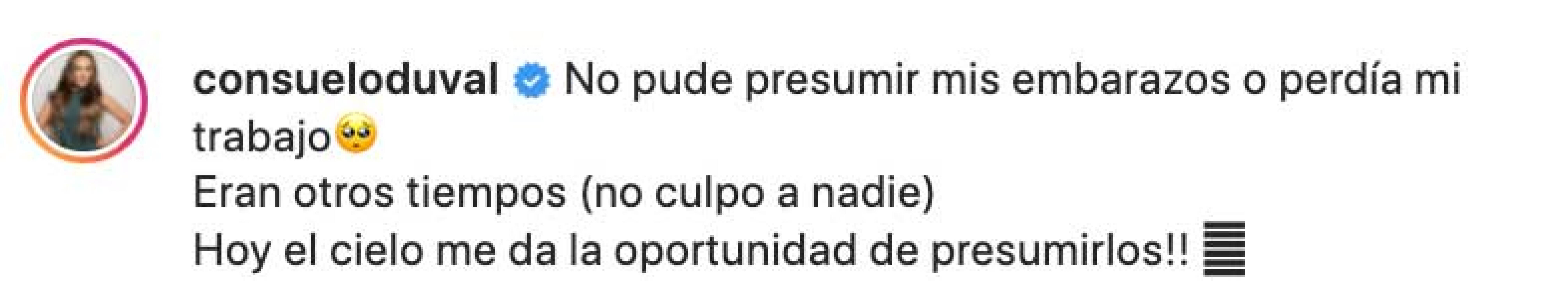 Consuelo Duval hace sorprendente confesión, pudo perder su trabajo