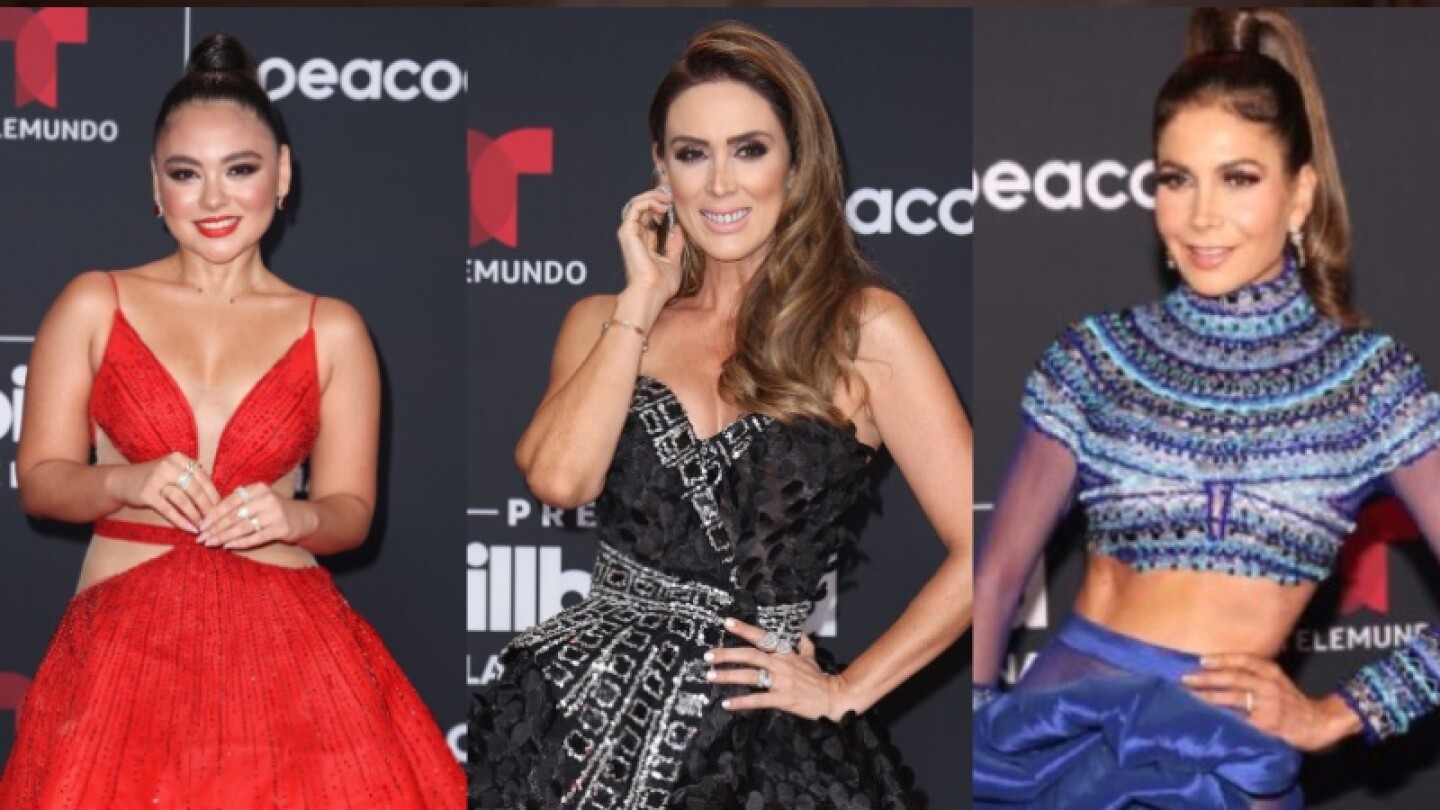 Los mejores vestidos de los Premios Latin Billboard 2022