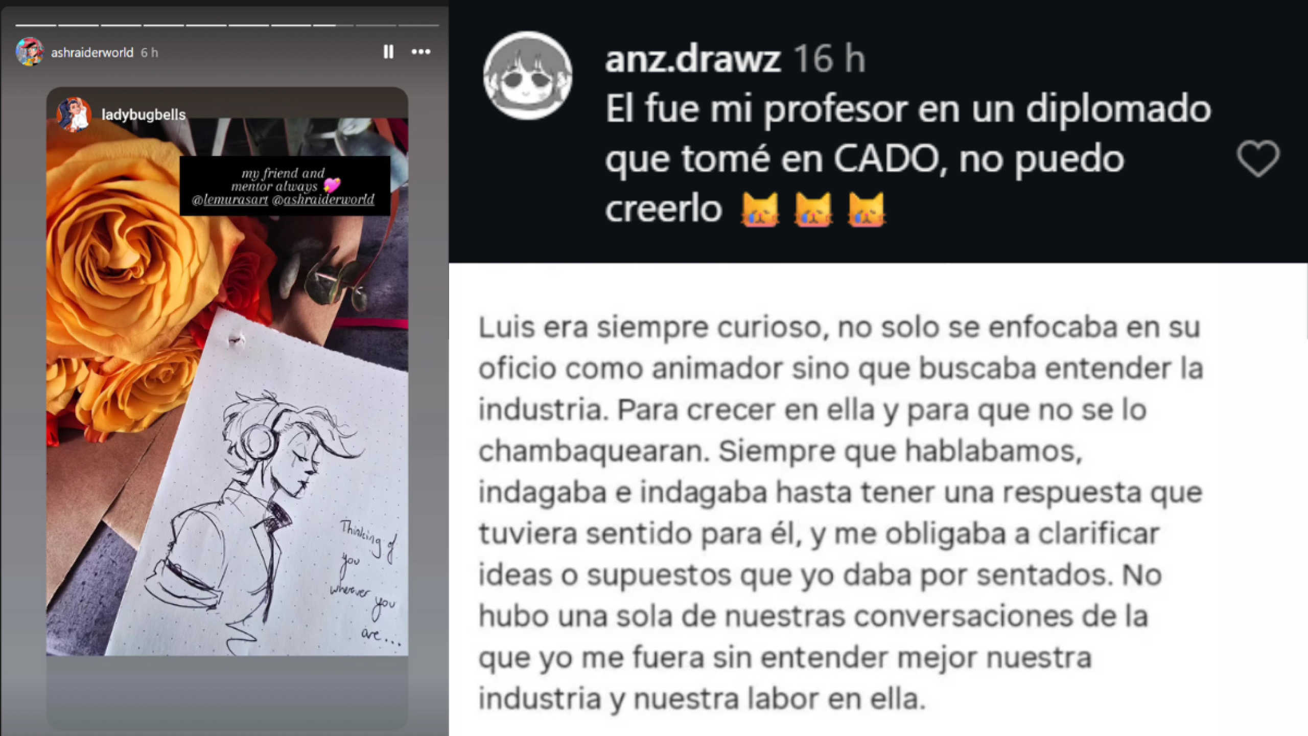 Muere animador Luis de la Rosa
