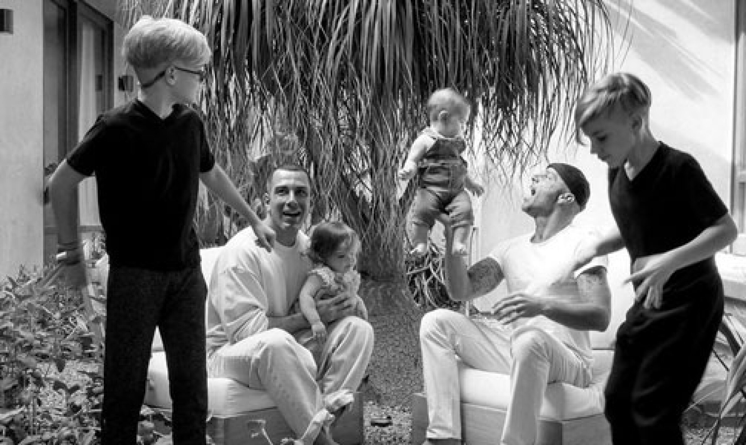 Valentino, Mateo, Lucía y Renn son los hijos de Ricky Martin