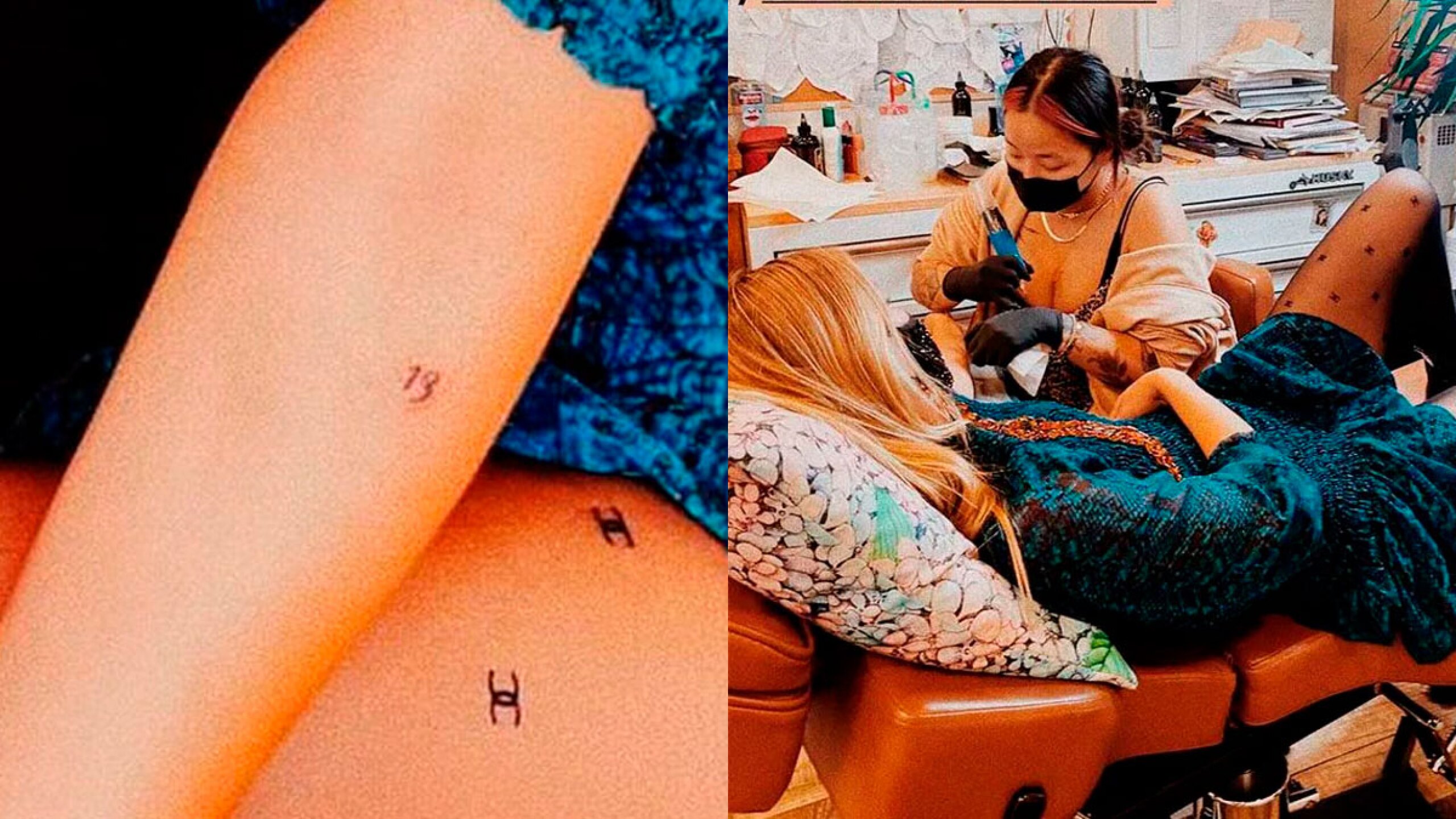 Tatuaje Michelle salas brazo