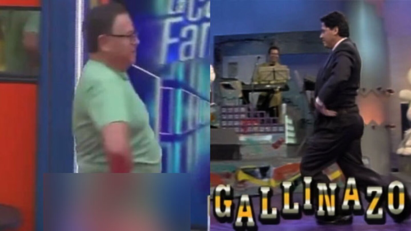 Mario Bezares hace el Gallinazo en tanga
