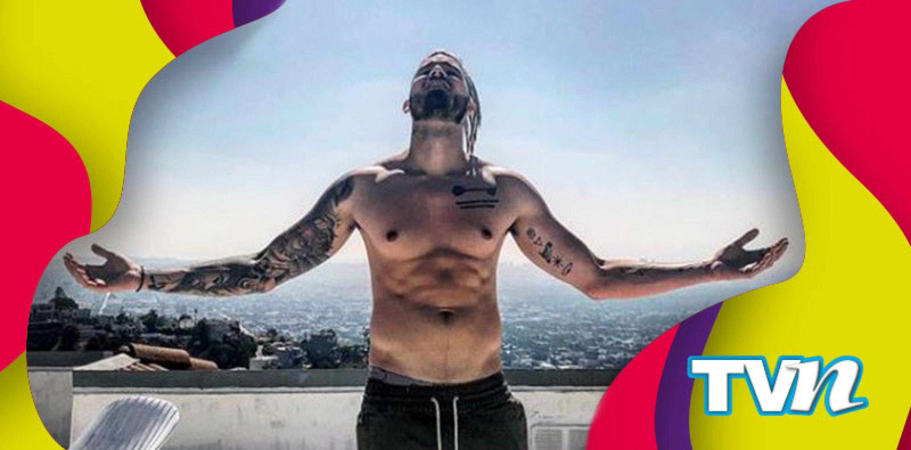 El joven es fitness.