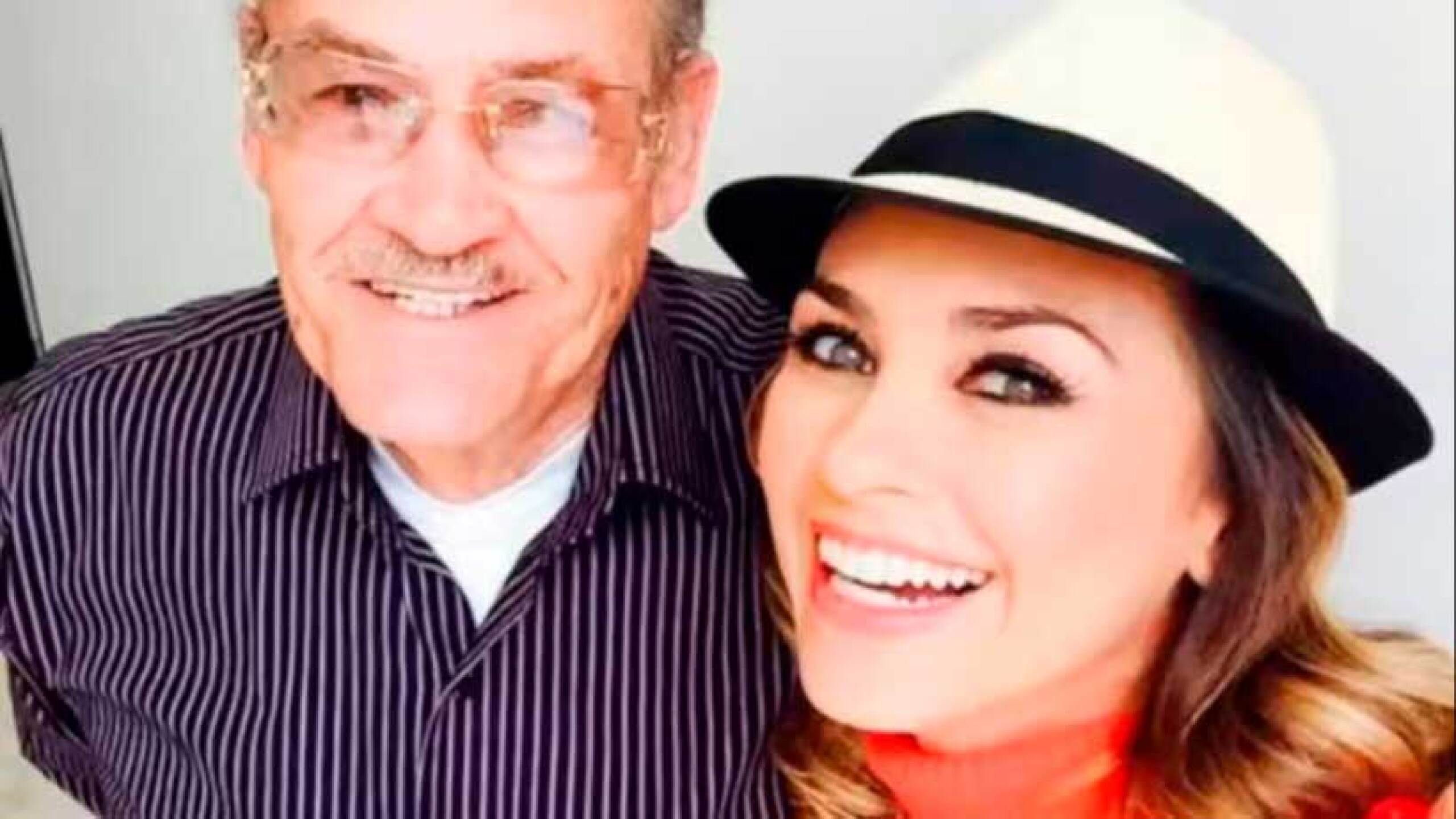 Aracely Arámbula recuerda a su papá a casi de 2 meses de su partida