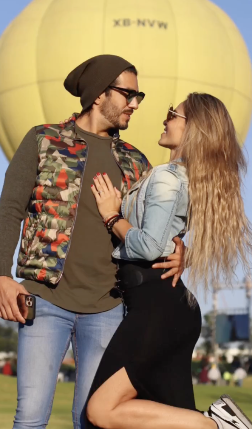 Jenny García se compromete con Fernando Moreno