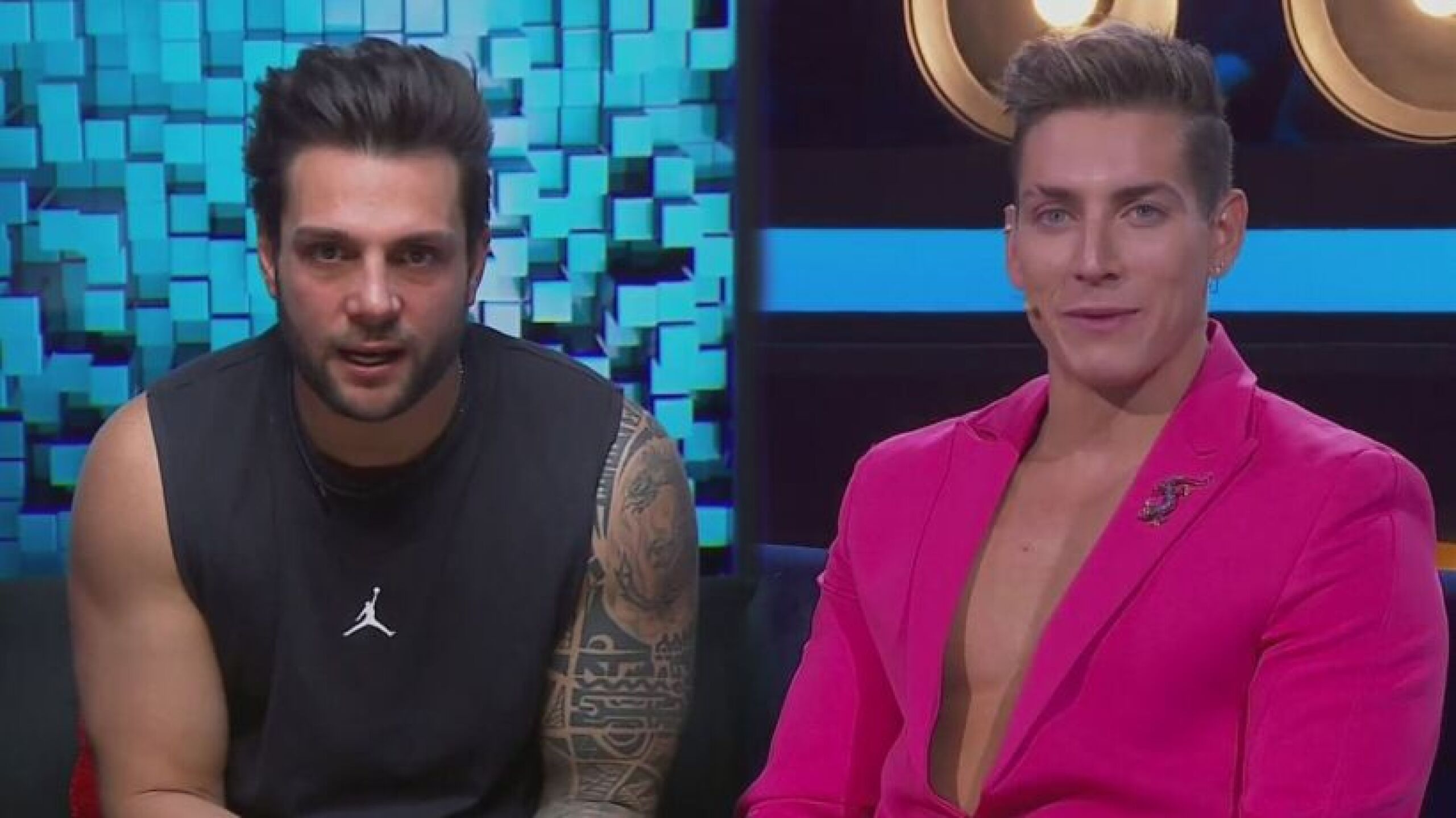Nicol Porcella y Agustín Fernández