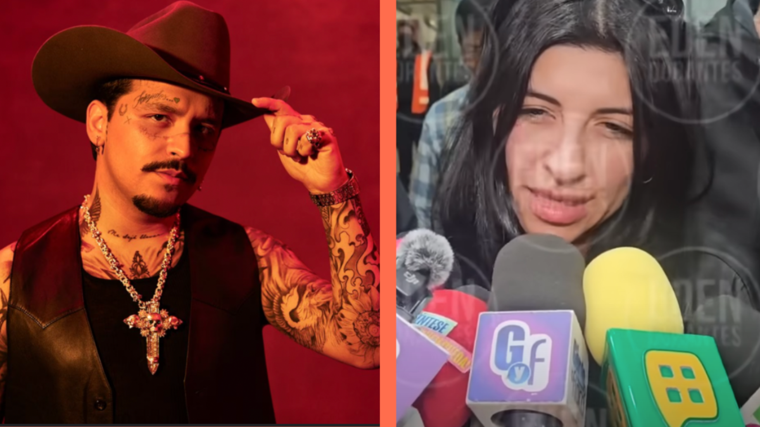 Christian Nodal y Cazzu