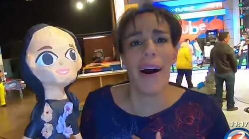 Así reaccionaron Marysol y José Joel ante la piñata de Sarita