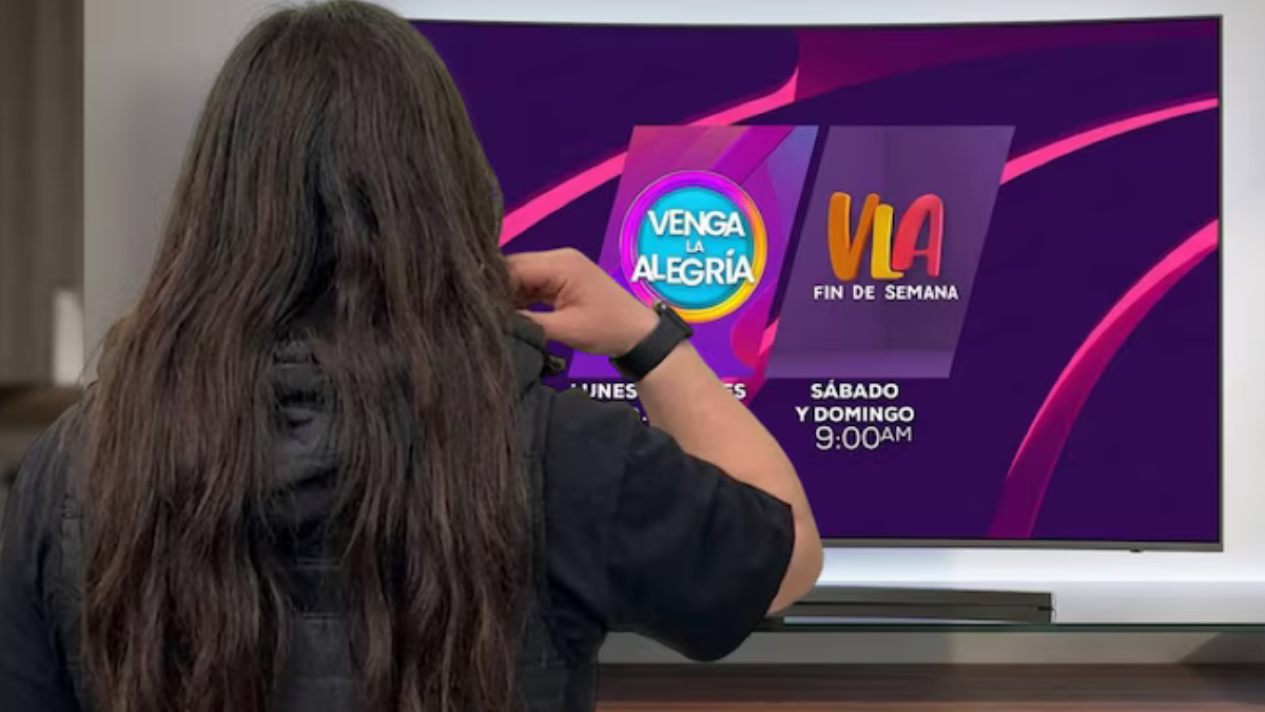 Andrea Muñoz Cruz, integrante de Venga la Alegría