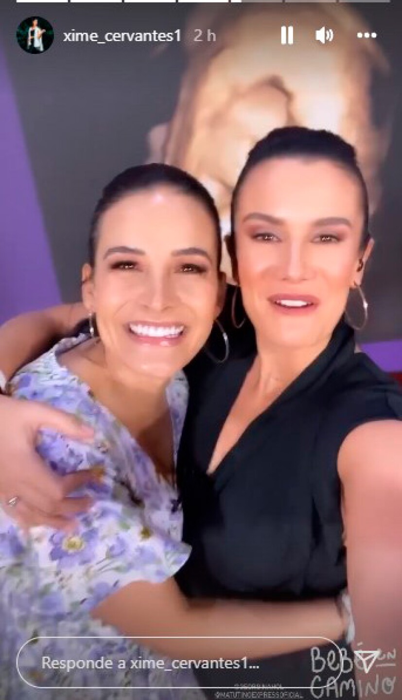 Gina Holguín en noticiero