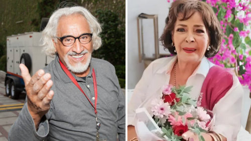 Rafael Inclán y Elsa Aguirre