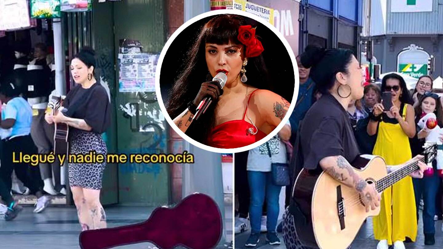 Mon Laferte sorprende a fans con show en plena calle y ¡nadie la reconoce!