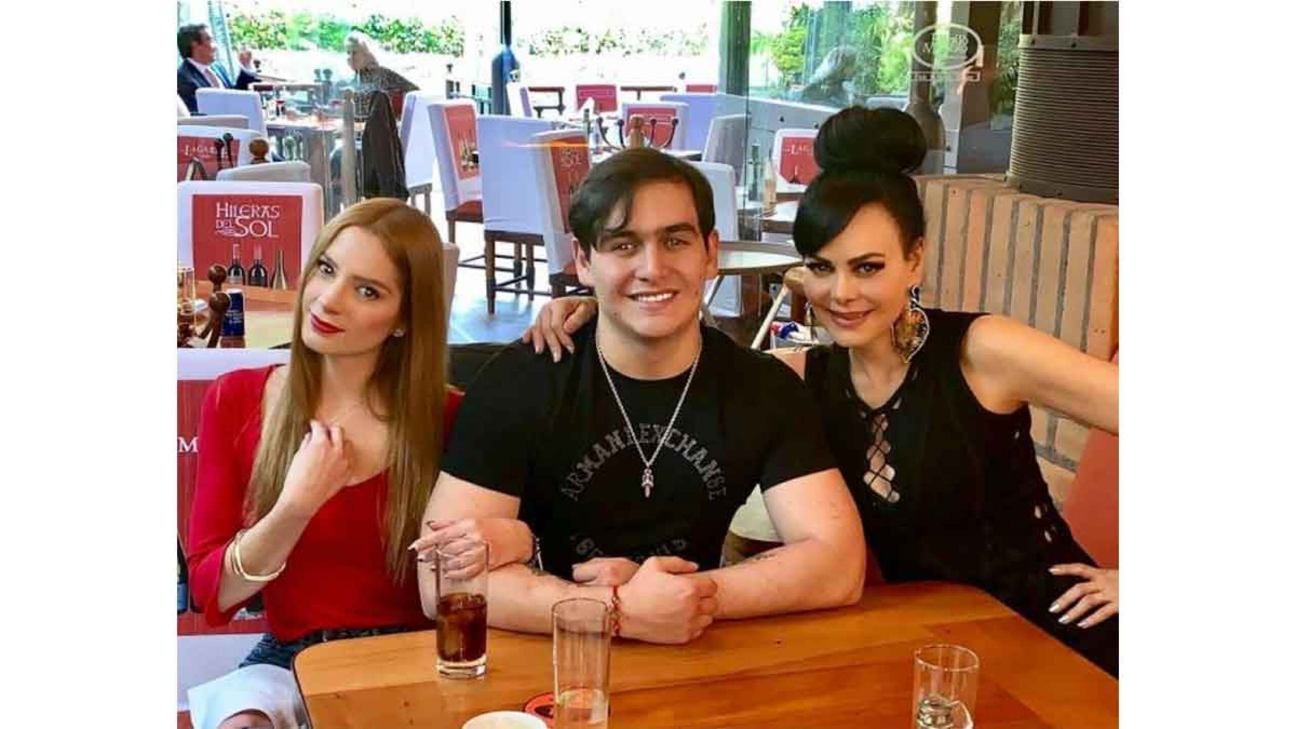 Maribel Guardia y su nuera, Imelda Tuñón, esposa de Julián Figueroa