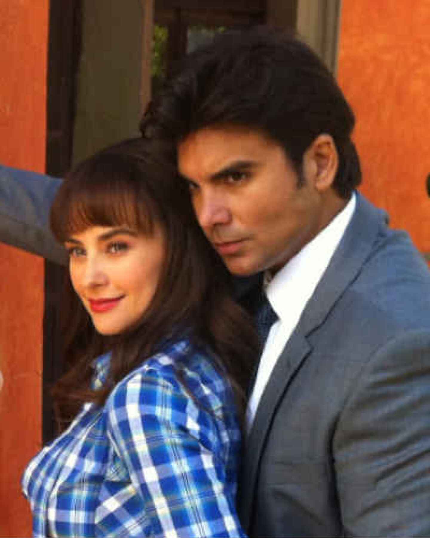 Aracely Arámbula y Jorge Luis Pila dieron el 'claquetazo' oficial de 'La Patrona'.