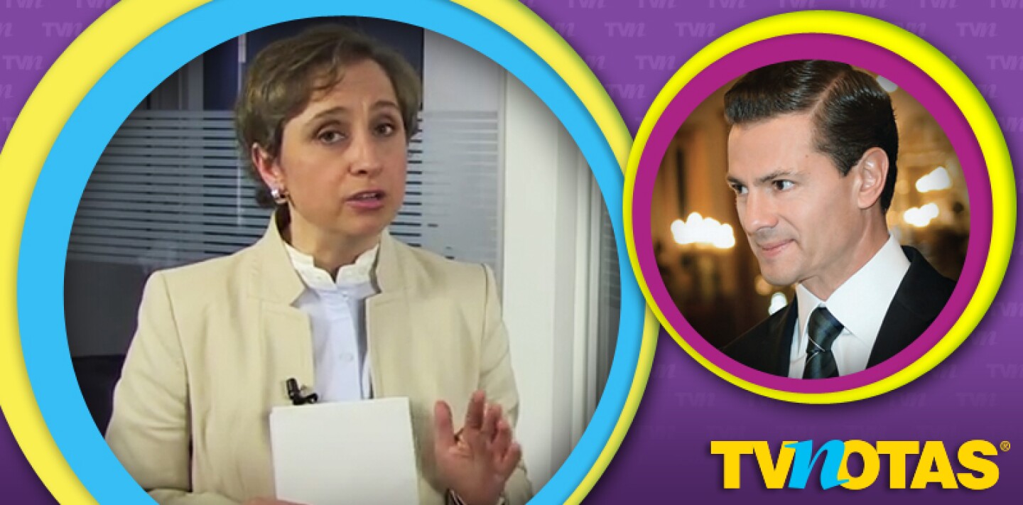 Carmen Aristegui revela plagio de Peña Nieto en su tesis.