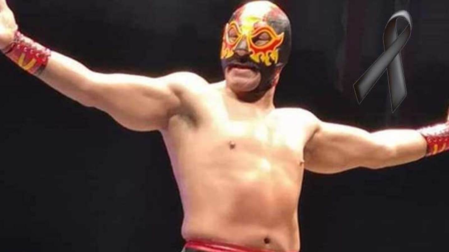 Murió el luchador Raziel, miembro de Los Cancerberos del Infierno