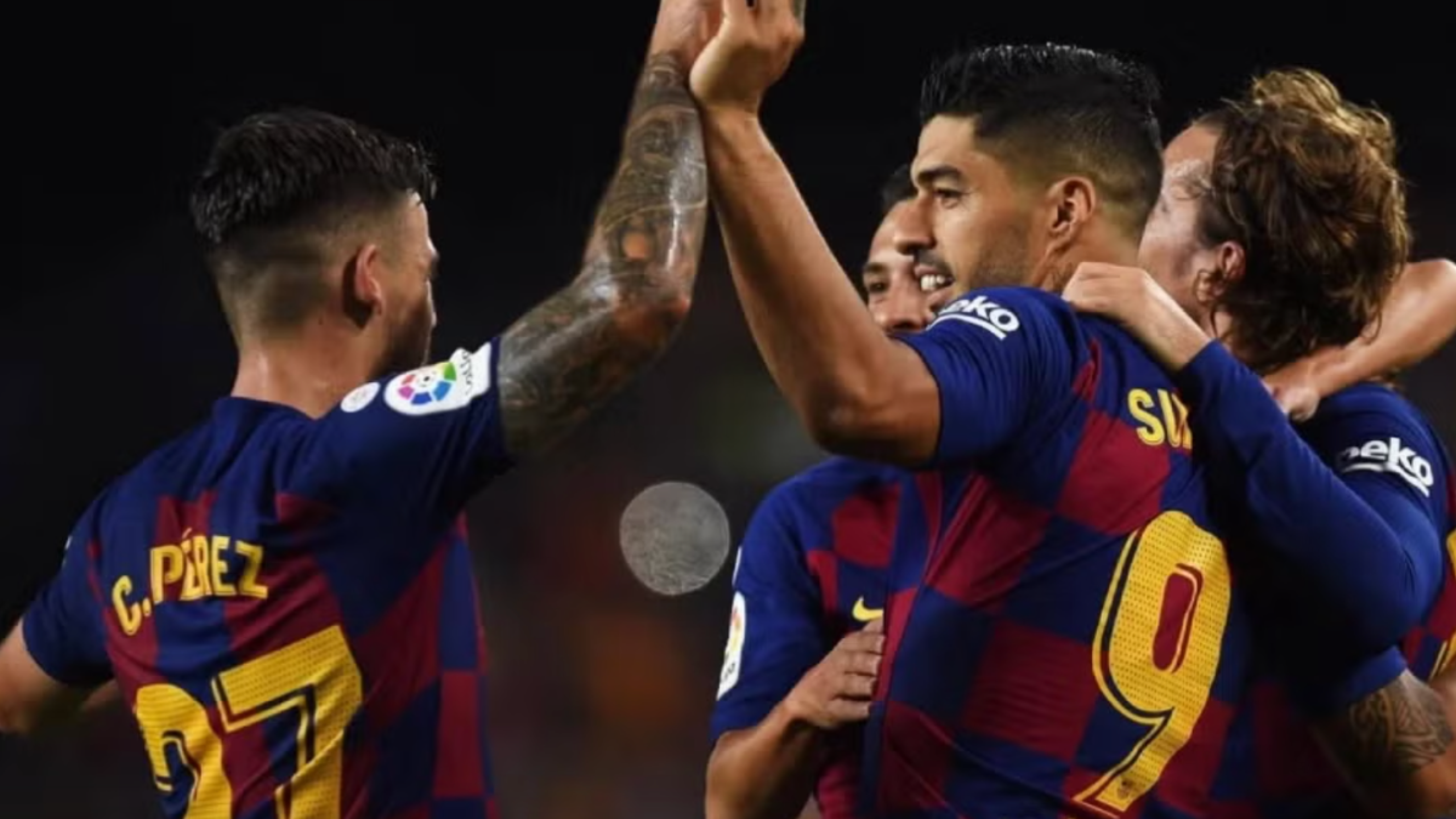 Jugadores del Barcelona