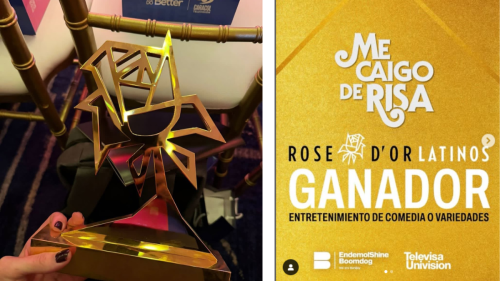Me caigo de risa ganó el premio Rose d'Or latinos 2025