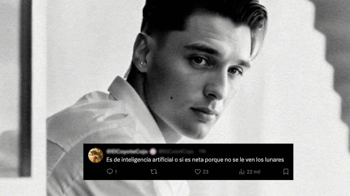 Fotografía de Peso Pluma con nuevo corte genera dudas, ¿es Inteligencia Artificial?; Esto sabemos