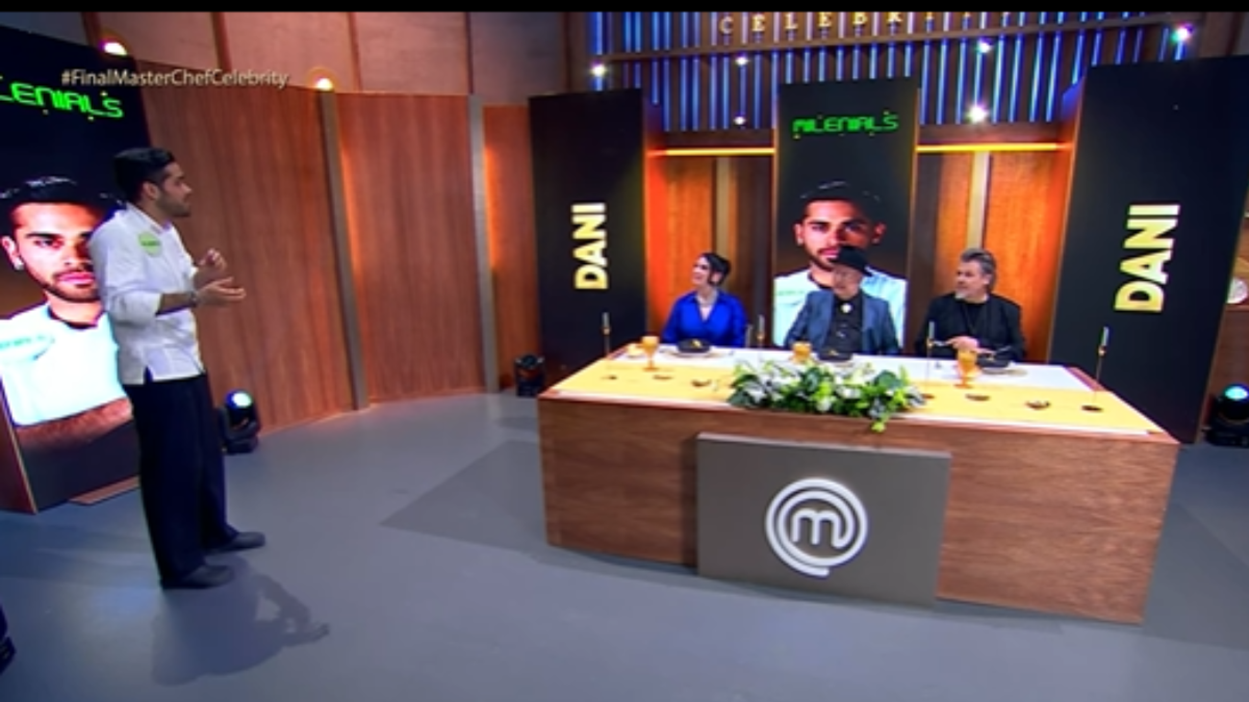 Dani Valle en la final de MasterChef celebrity generaciones 2025