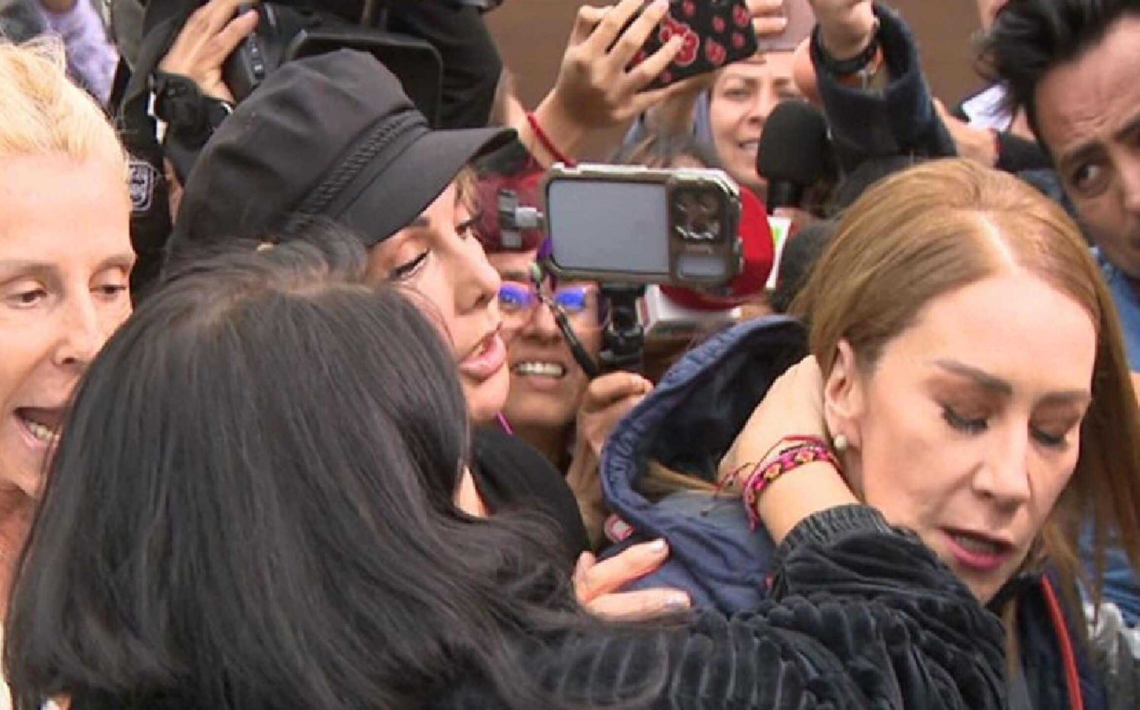 Olivia Collins reaccionó al encontronazo de hace semanas con Mónica Castañeda