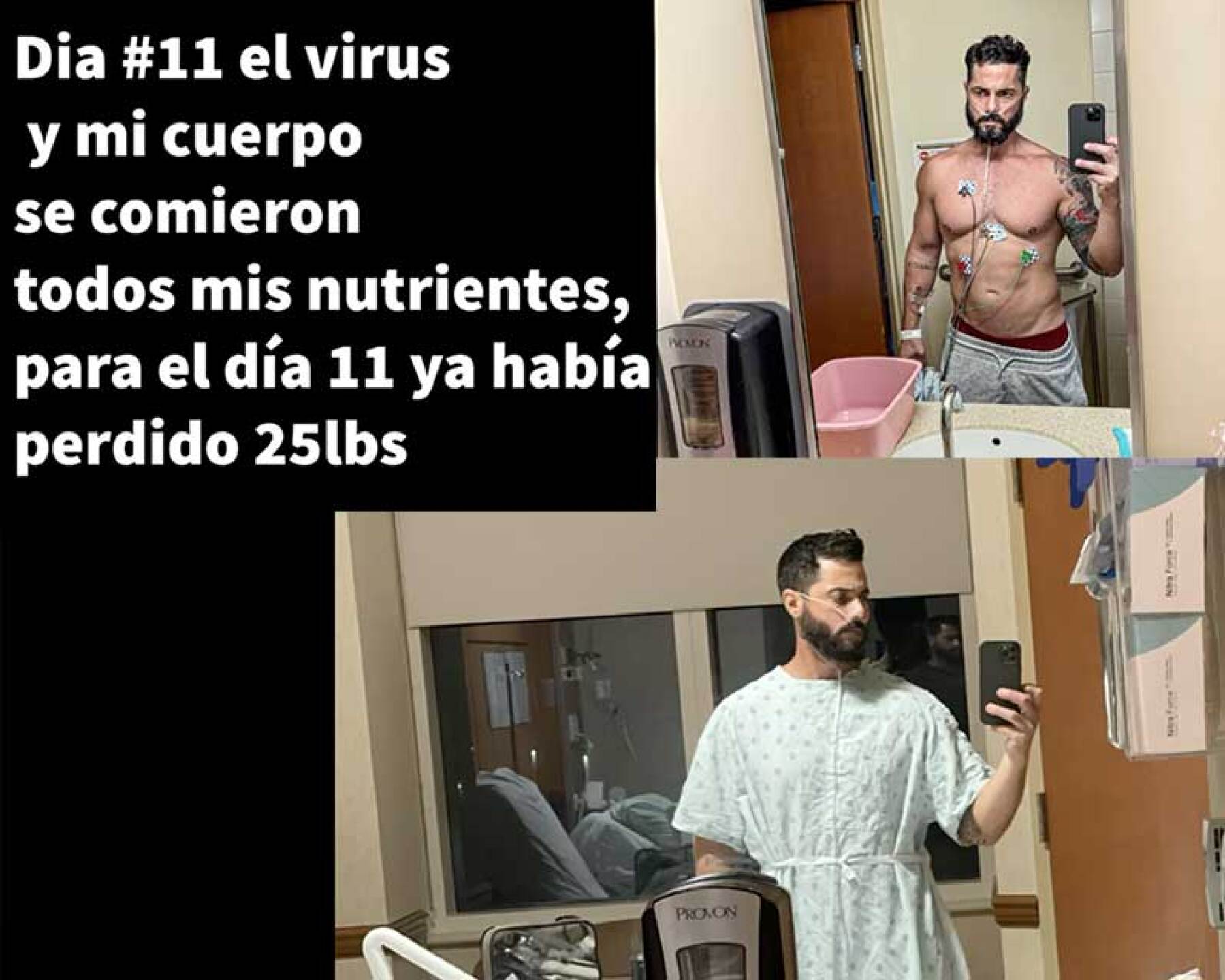 Jorge Alberti pide a sus seguidores que se cuiden